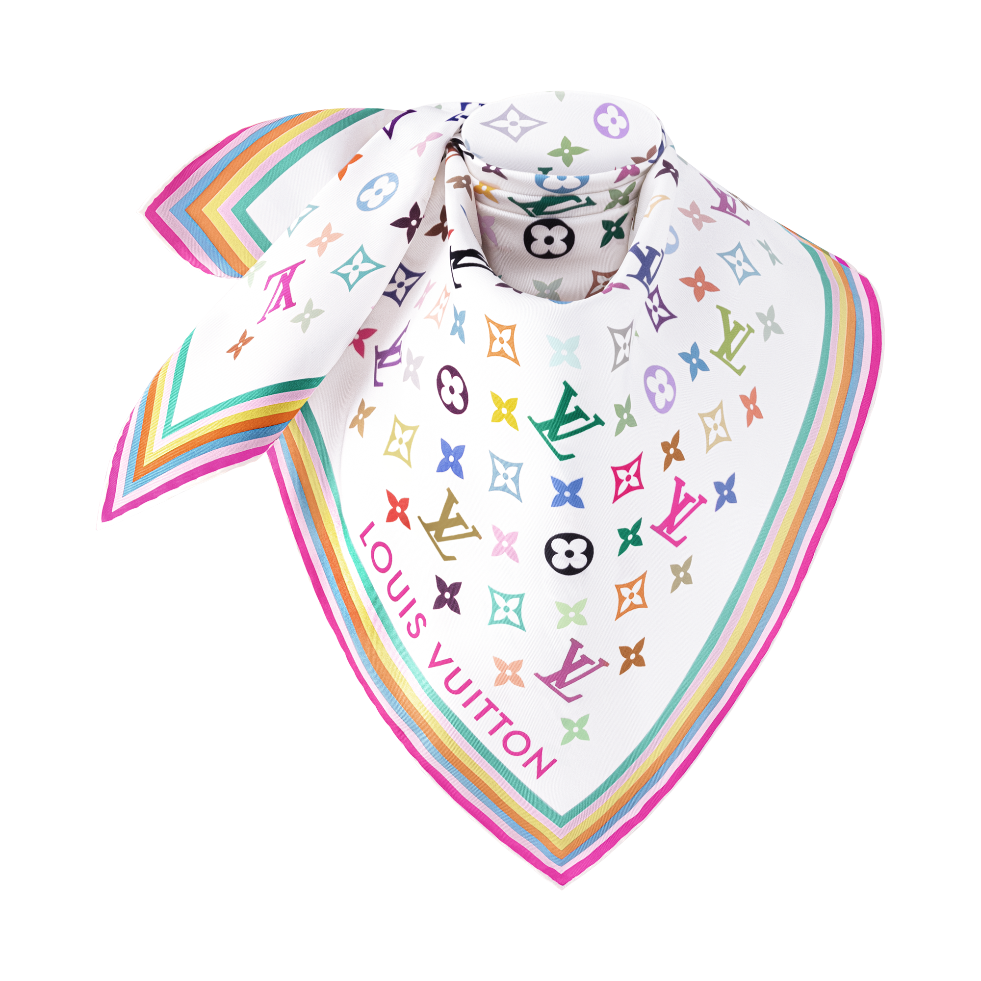LV x TM Monogram Multicolor Square 90 . - Accessories | Louis